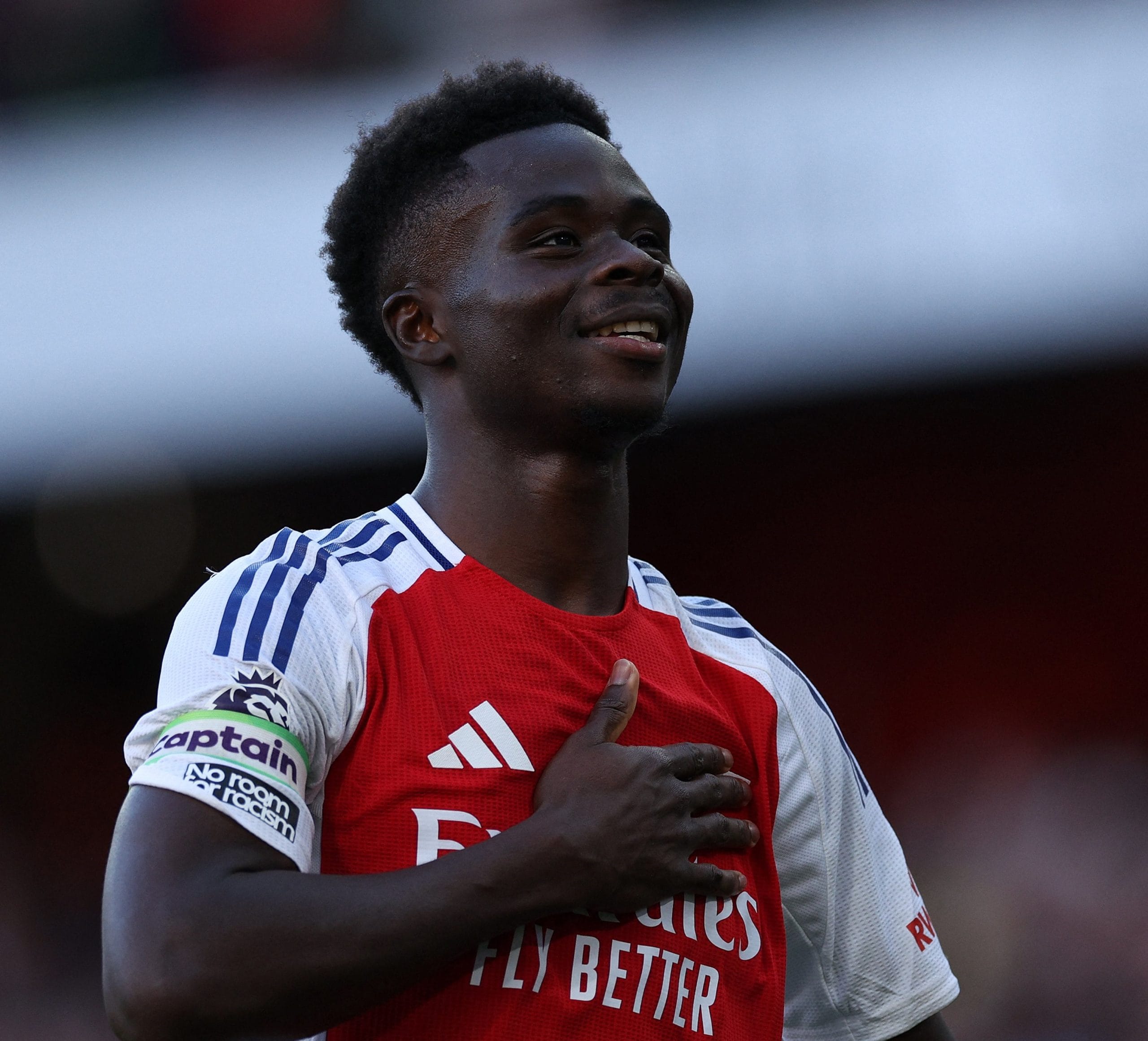 The atmosphere was electric as Arsenal surged forward late in the game. Saka's shot looked destined for the net, but the referee's whistle blew for a foul just before the ball crossed the line. Gasps filled the stadium as players and fans alike processed the shocking turn of events.