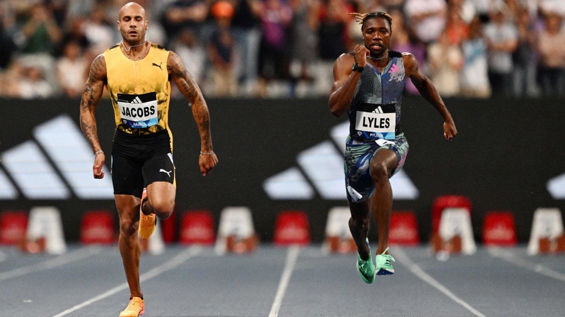 Lyles to battle Jacobs over 60m for the first time at New Balance