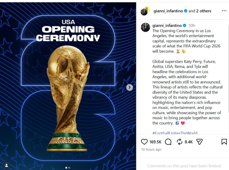 Rema to Perform at 2026 FIFA World Cup Opening Ceremony - Sportsnow.com.ng